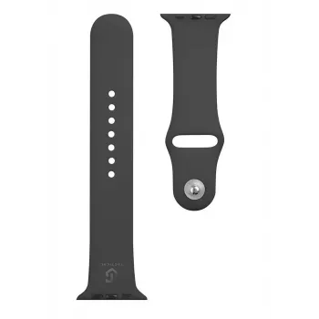 Taktyczny pasek silikonowy do Apple Watch 42/44/45mm Czarny