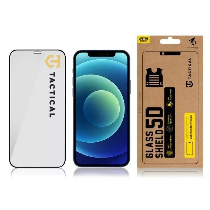 Tactical Glass Shield 5D do Apple iPhone 12 Pro/12 Pro Black