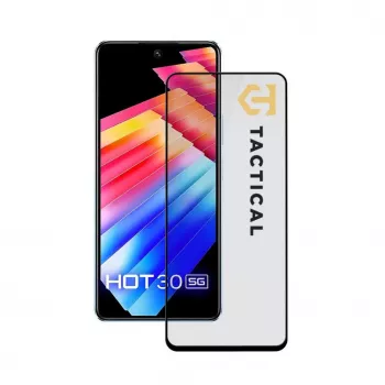 Tactical Glass Shield 5D do Infinix Hot 30 5G Czarny