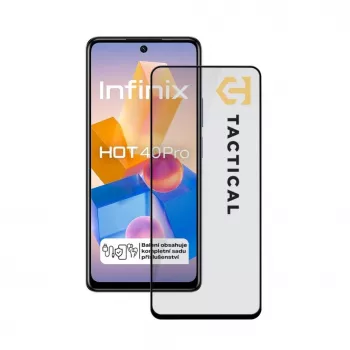 Tactical Glass Shield 5D do Infinix Hot 40 Pro Czarny