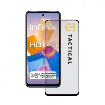 Tactical Glass Shield 5D do Infinix Hot 40i Czarny