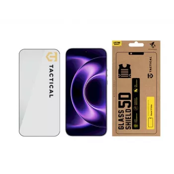 Tactical Glass Shield 5D Szkło ochronne do Xiaomi 17 Ultra - Czarny
