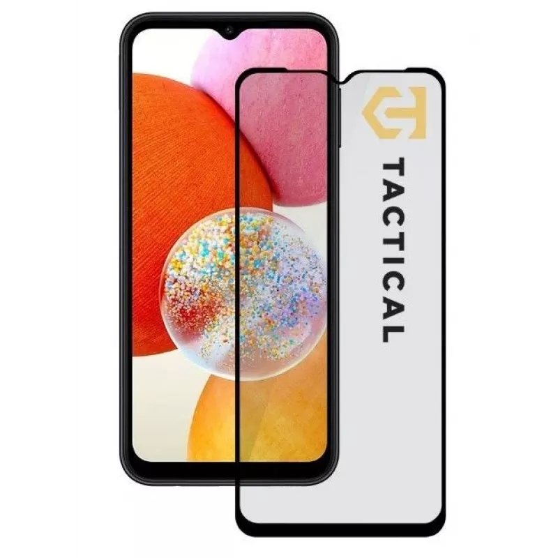 Tactical Samsung Galaxy A14 Glass 2.5D Full Glue Black