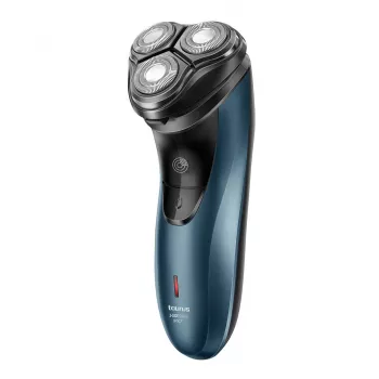 Taurus 3 Side Shave golarka rotacyjna IPX7 z trymerem czarno-niebieska