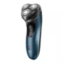 Taurus 3 Side Shave golarka rotacyjna IPX7 z trymerem czarno-niebieska