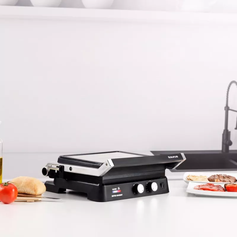 Taurus Bistro Gourmet 2600 W Grill kontaktowy 2 w 1