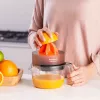 Taurus CITRUS COMPACT Sokowirówka do cytrusów 30 W Czarny, Pomarańczowy, Przezroczysty