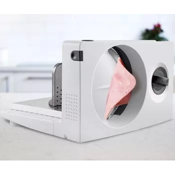 Taurus Cutmaster Compact Składany Elektryczny Krajalnica do Żywności 100 W Biały