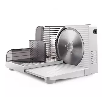 Taurus Cutmaster Compact Składany Elektryczny Krajalnica do Żywności 100 W Biały