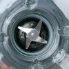 Blender kielichowy Taurus OPTIMA GO 1500, szklany dzbanek 1,5 l, 1500 W, 6 ostrzy ze stali nierdzewnej, regulacja prędkości, puls, kruszenie lodu, czarny/srebrny