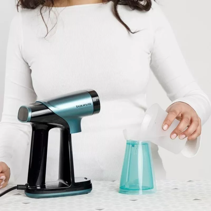 Taurus Sliding Care ProSuction Parownica do ubrań 1550 W 180 ml Cyjan