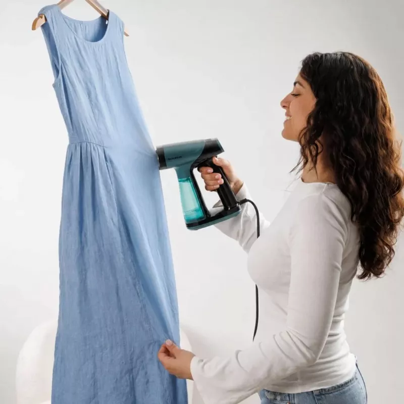Taurus Sliding Care ProSuction Parownica do ubrań 1550 W 180 ml Cyjan