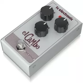 TC Electronic El Cambo Overdrive efekt gitarowy - true bypass, układ analogowy, regulacja Drive, Tone, Level, obudowa metalowa