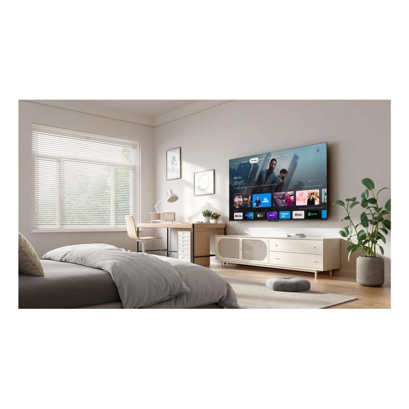 TCL 50P6K 50-calowy (127 cm) 4K Ultra HD LED Smart TV z Google TV, HDMI, VESA 200x200, LAN i Wi-Fi