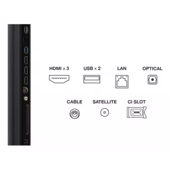TCL C69KS 65C69KS 65 inch 4K Ultra HD QLED Smart TV z Google TV, Dolby Vision, HDR10+, Game Master, Metaliczny design bez ramek