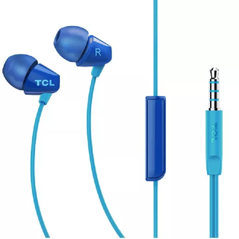 TCL SOCL100BL Słuchawki douszne przewodowe niebieskie