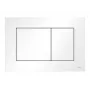 TECENOW Toilet Push Plate White