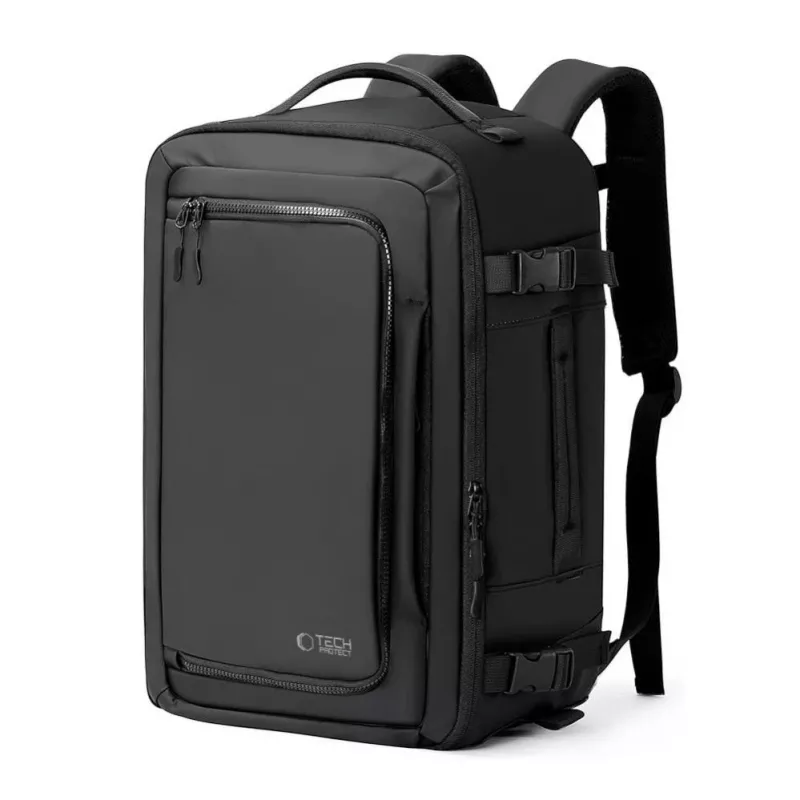 Plecak Tech-Protect Defender S50 dla Ryanair i Wizzair, 20L na laptopa - Czarny
