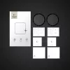Tech-Protect Glass Flex+ Hybrydowe szkło ochronne do Garmin Venu 3 (zestaw 2 szt., czarna ramka)