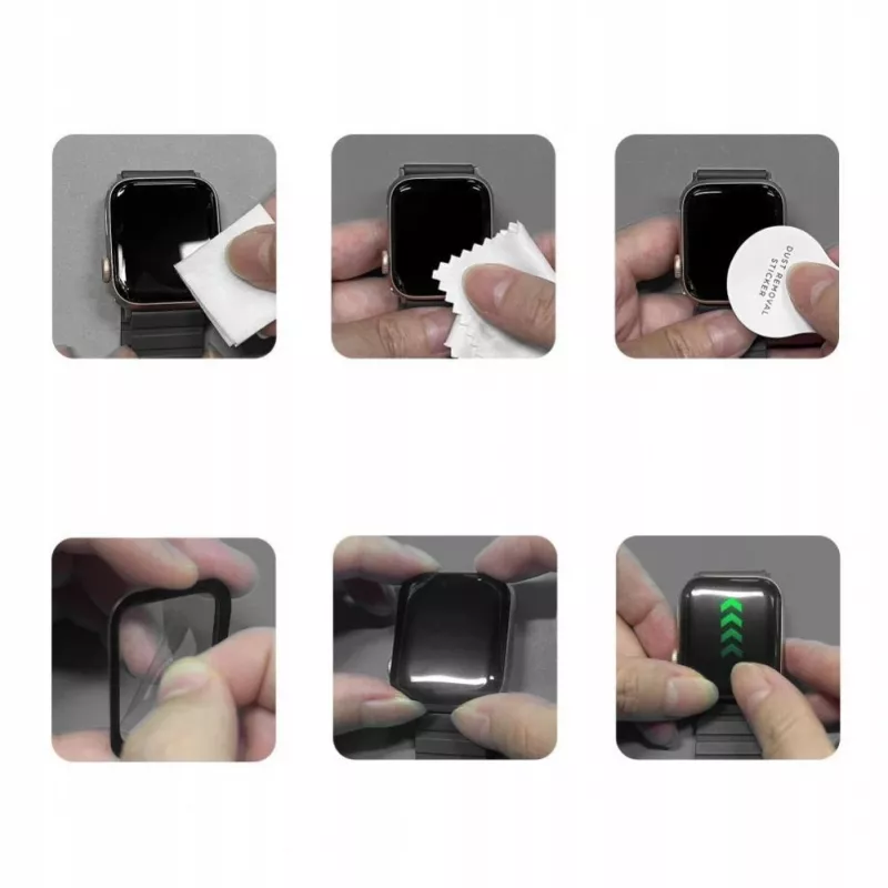 Tech-Protect Glass Flex+ Hybrydowe szkło ochronne do Garmin Venu 3 (zestaw 2 szt., czarna ramka)