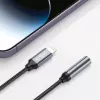 Tech-Protect Lightning (Male) do 3,5 mm Mini Jack (Female) Adapter - Biały