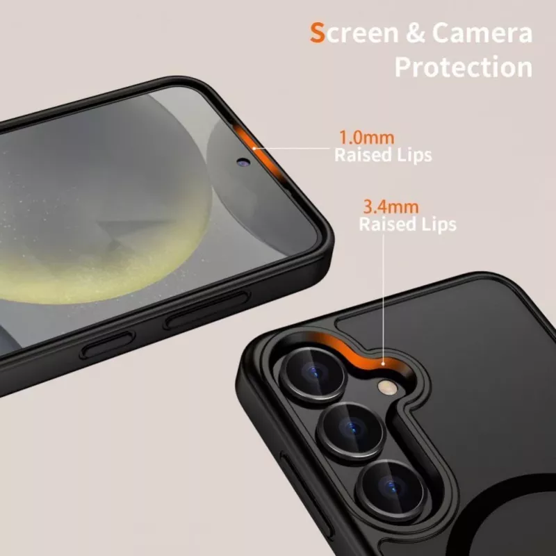 Tech-Protect MagMat MagSafe Etui do Nothing Phone 3 - czarne i przezroczyste