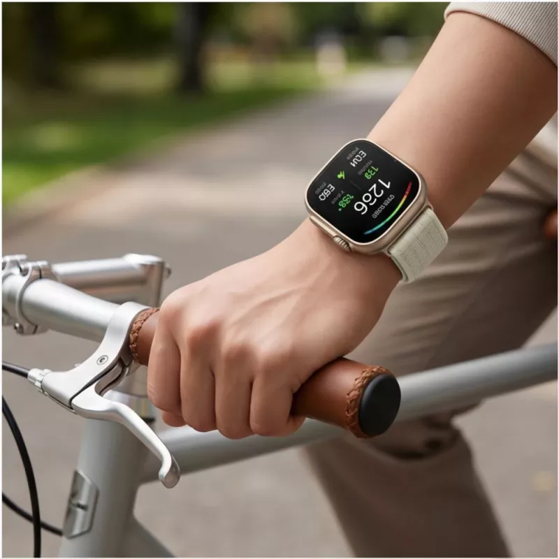 Tech-Protect Pasek nylonowy do Huawei Watch Fit 3 / 4 / 4 Pro / 5 / 5 Pro - Biały