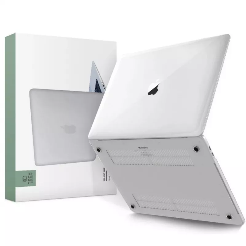 Tech-Protect SmartShell Case do MacBook Pro 14 inch M1 / M2 / M3 2021-2023 - Transparent