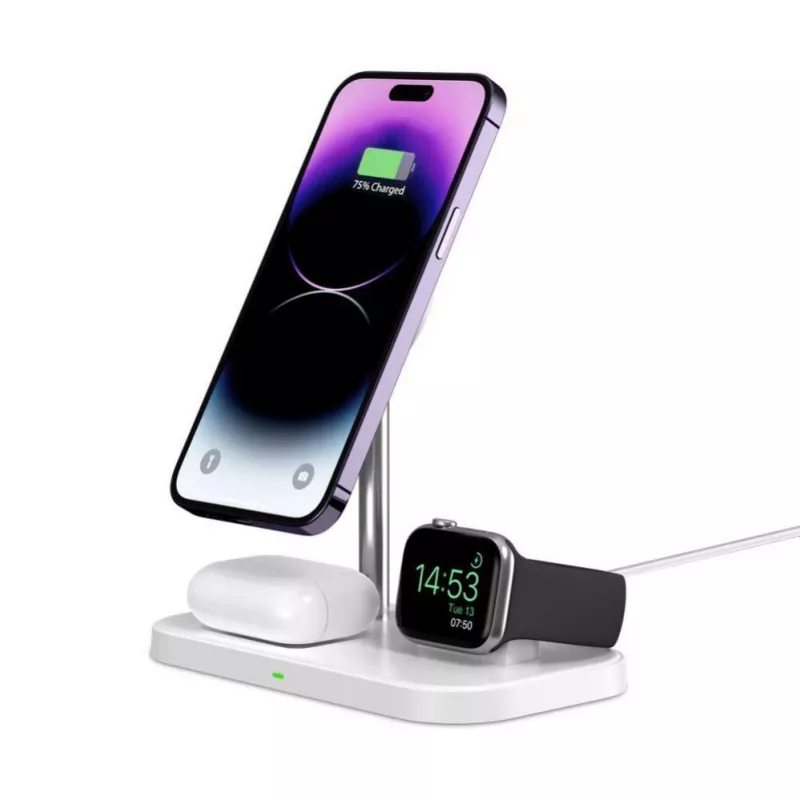 Etui Tech-Protect MagSafe Białe do Apple iPhone 15 Pro Max