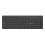 TECHLY Bezprzewodowa klawiatura RF 2.4GHz USB UK Layout Chocolate Black