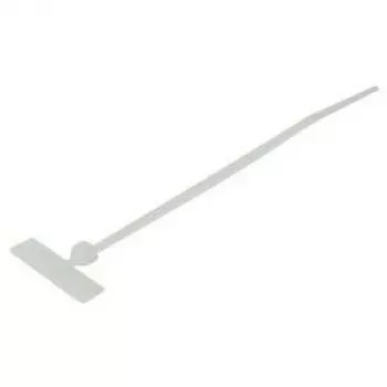Opaska zaciskowa TECLINE z poprzecznym polem do opisywania, 110 x 2,5 mm, naturalna, 100 szt. 690110B