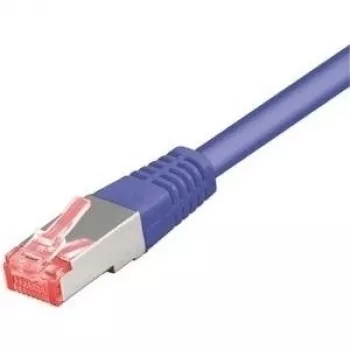 Kabel krosowy TECLINE Cat 6 S-STP (PIMF), RJ45, fioletowy, 25 m, Slim Snagless Boot 71525V