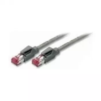 Kabel krosowy TECLINE Cat 6a S/FTP PiMF, 10Gbps, LSZH, szary, 30m, kabel Draka, złącza Hirose TM31 72230