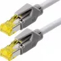 Kabel krosowy TECLINE Dätwyler Cat 6a S/FTP, 7,5 m, szary, LSZH, Hirose TM31 78007