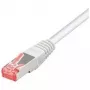 Tecline Exertis Connect kabel krosowy CAT 6 SSTP RJ-45 męski do RJ-45 męski, 7,5 m, bezhalogenowy, biały 71507W