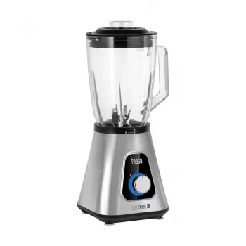 TEESA EASY EXPERT GO 1300W Blender kielichowy, szklany dzbanek 1,5 l + kubek podróżny 600 ml