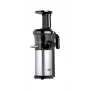 TEESA Wolnowirówka do Warzyw i Owoców, 150W, 48 RPM, Pojemnik na Sok 1L, Czarny