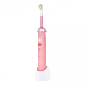 Teesa Sonic Junior Girl Szczoteczka soniczna dla dziewczynki TSA8006 różowo-biała