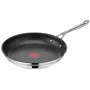 Patelnia TEFAL Cook Smart autorstwa Jamie Oliver, stal nierdzewna, 28 cm, czarna