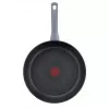 Tefal Daily Cook G7300455 24 cm Patelnia, Stal nierdzewna, Powłoka nieprzywierająca Titanium 2X, Wskaźnik temperatury Thermo-Signal, Wszystkie rodzaje kuchenek