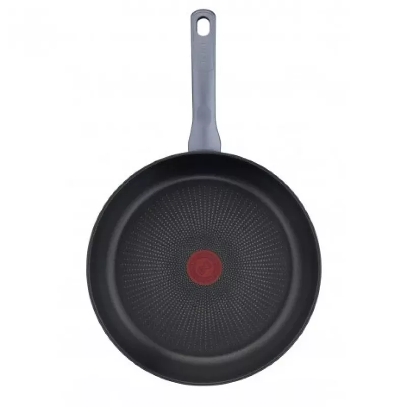 Tefal Daily Cook G7300455 24 cm Patelnia, Stal nierdzewna, Powłoka nieprzywierająca Titanium 2X, Wskaźnik temperatury Thermo-Signal, Wszystkie rodzaje kuchenek