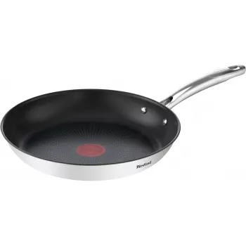 Tefal Duetto+ Patelnia 28 cm, Stal nierdzewna, Powłoka nieprzywierająca z tytanu, Indukcja - G7320634