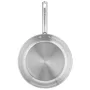 Tefal Duetto On 28 cm Patelnia ze stali nierdzewnej z tytanową powłoką nieprzywierającą, Thermo-Signal, Indukcyjna