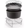 Zestaw akcesoriów TEFAL Easy Fry do frytownic OBH Nordica XXL - blacha do pieczenia, stojak na szaszłyki, 5 szaszłyków