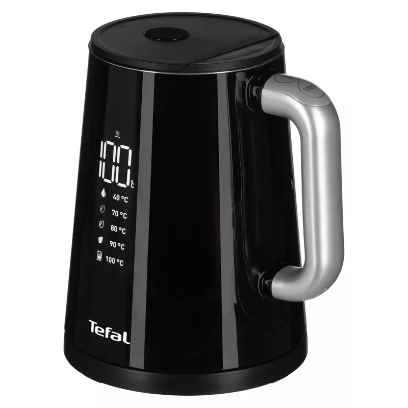Tefal KO854830 Czajnik elektryczny 1 L Czarny Kontrola temperatury