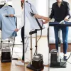 TEFAL QT2028 Ixeo Power All-in-One Upright Garment Steamer, 2170 W, 100 g/min, 1.1 L, Premium Silver