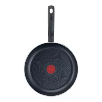 Patelnia Tefal Start Easy 24 cm z powłoką nieprzywierającą Titanium i wskaźnikiem temperatury Thermo-Signal™, czarna