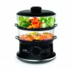 Tefal VC140135 Wyparzacz do gotowania na parze, 2 koszyki, 6,5 L, 900 W, czarny