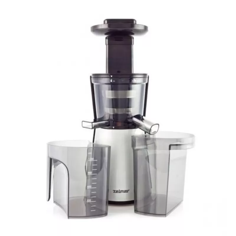 TEFAL ZC605D38 Wolnoobrotowa Sokowirówka 150W Cold Press 35 RPM Srebrny/Czarny