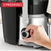 Tefal ZE660D10 Sokowirówka odśrodkowa 800 W Czarny/Srebrny